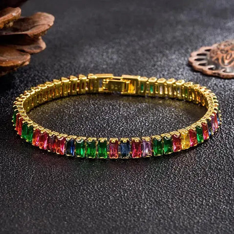 Zircon Tennis Bracelet Frugal Finds Galore