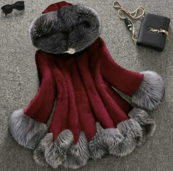 Faux Fur Mink Fur Coat