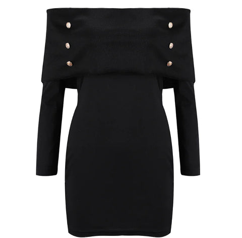 Knit Bodycon Dress, Off-Shoulder Knit Dress Frugal Finds Galore