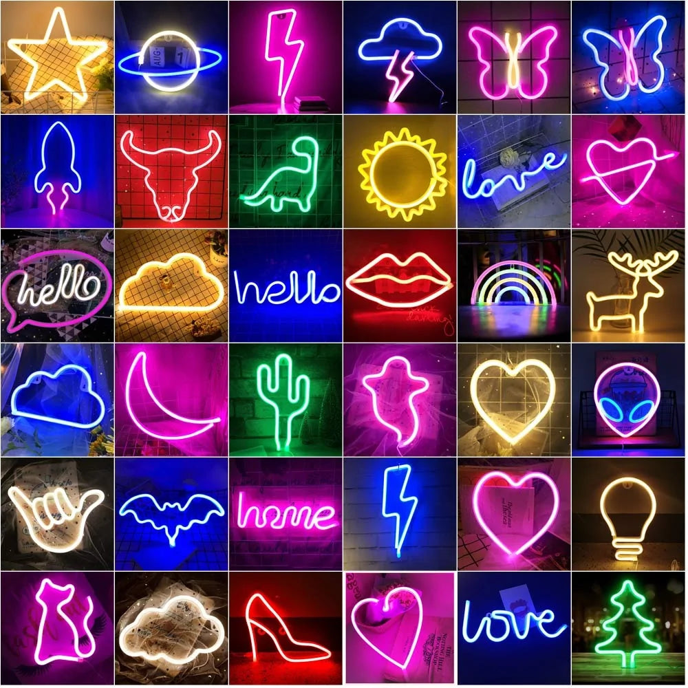 LED Neon Night Light