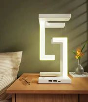Wireless Charging Desk Lamp with Anti-Gravity Design Frugal Finds Galore