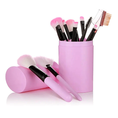 12-Piece Makeup Brush Set and Beauty Tools Frugal Finds Galore
