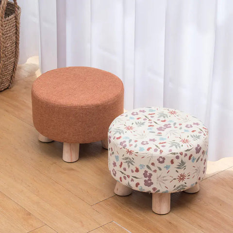 Stylish Wooden Stool for Kids - Creative Round Design Frugal Finds Galore