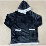 Oversized Hoodie Blanket With Sleeves Sweatshirt Frugal Finds Galore