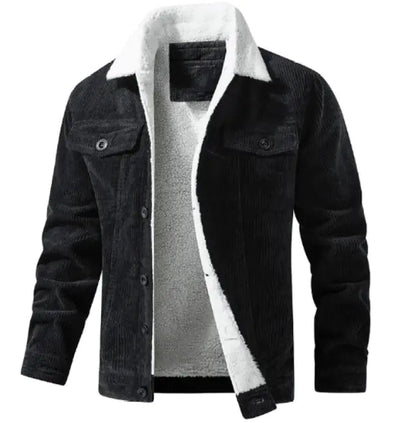 Corduroy Plush Jacket Coat Frugal Finds Galore