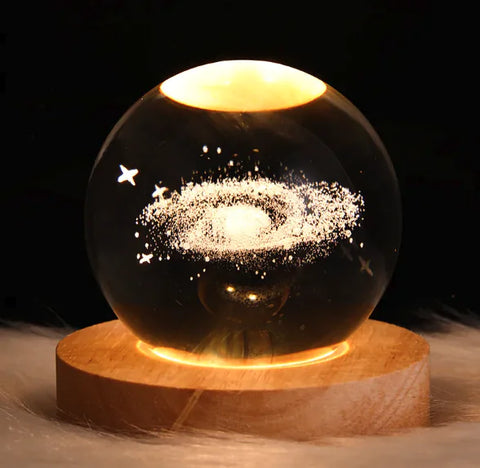Crystal Ball Night Lamp Frugal Finds Galore