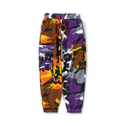 Men's Camo Cargo Joggers - Hip Hop Streetwear Pants Frugal Finds Galore