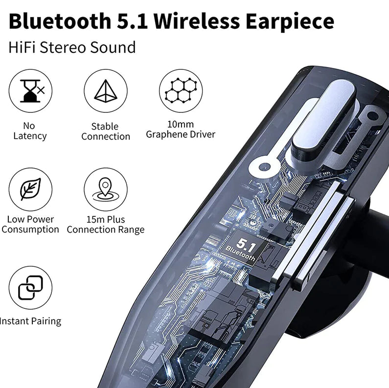 Bluetooth Dual Mic Earbud