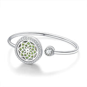 Aromatherapy Stainless Steel Heart Chain Oil Diffuser Bracelet Frugal Finds Galore
