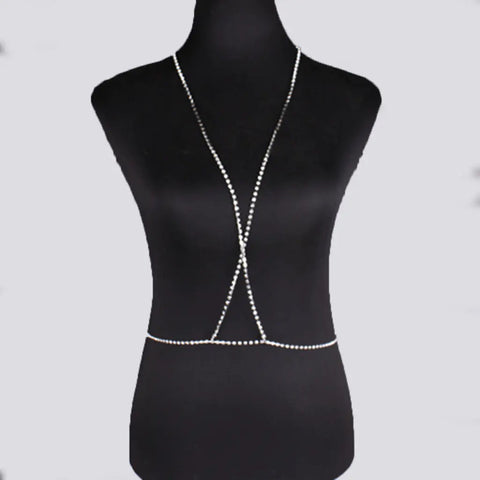 Body Chain, Chest Chain, Delicate Chain Frugal Finds Galore