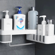 Punch-Free Corner Shower Caddy for Toiletries Storage Frugal Finds Galore
