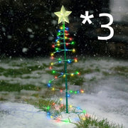 Christmas Tree Decoration Outdoor Courtyard Lighting Frugal Finds Galore