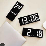 Multi-Function LED Alarm Clock with Temperature Display Frugal Finds Galore