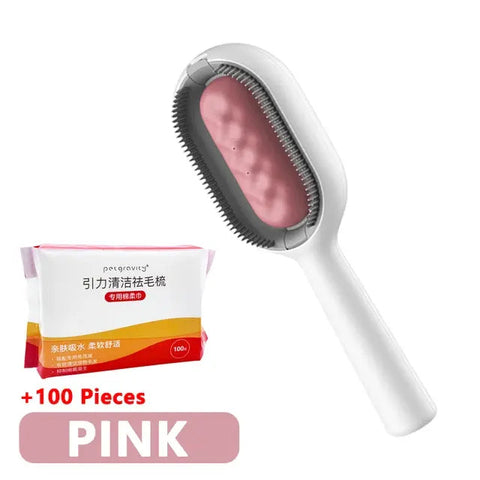 3-in-1 Long Hair Remover Brush For Cats and Dogs Frugal Finds Galore