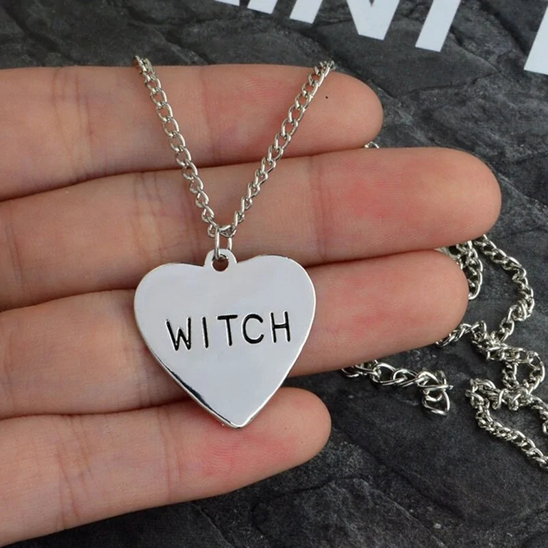 Witchcraft Wiccan Halloween Goth Necklace