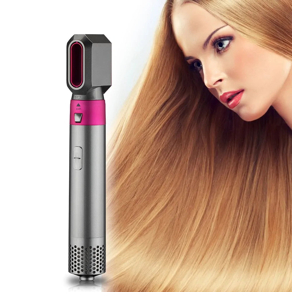 Electric Professional 5-in-1 Hot Air Brush Hair Styling Tool Set