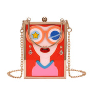 Galeries Beauty Pattern Chain Bag Frugal Finds Galore