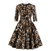Fall Fashion Leopard Print Dress Frugal Finds Galore