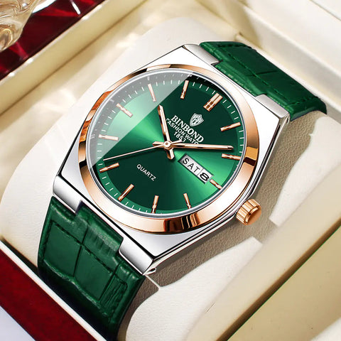 Men's Slim Quartz Business Watch Frugal Finds Galore