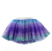 Children's Tulle Rainbow Skirt with Star Design Frugal Finds Galore
