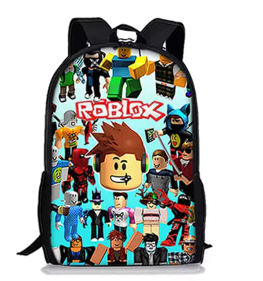 3D Cartoon Roblox Backpack for Kids