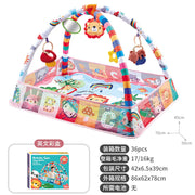 Baby Play Gym with Ocean Balls and Activity Fence Frugal Finds Galore