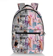 Fashionable Taylor Swift Large Capacity Canvas Backpack Frugal Finds Galore