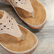 Women's Clip Toe Wedge Sandals Frugal Finds Galore