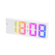 Colorful Big Screen LED Bedside Alarm Clock Frugal Finds Galore