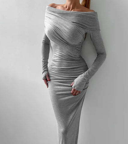 One-Shoulder Bodycon Dress Frugal Finds Galore