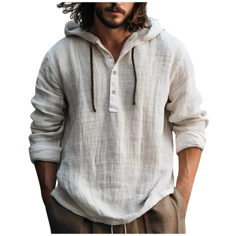 Button Down Long Sleeve Tops with Hood Frugal Finds Galore