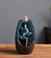 Ceramic Backflow Incense Holder for Home Decor Frugal Finds Galore