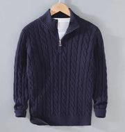 Zip Knit Sweater Frugal Finds Galore