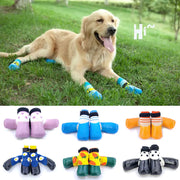 Dog Socks - Soft Soled Scratch-Proof Waterproof Footwear Frugal Finds Galore