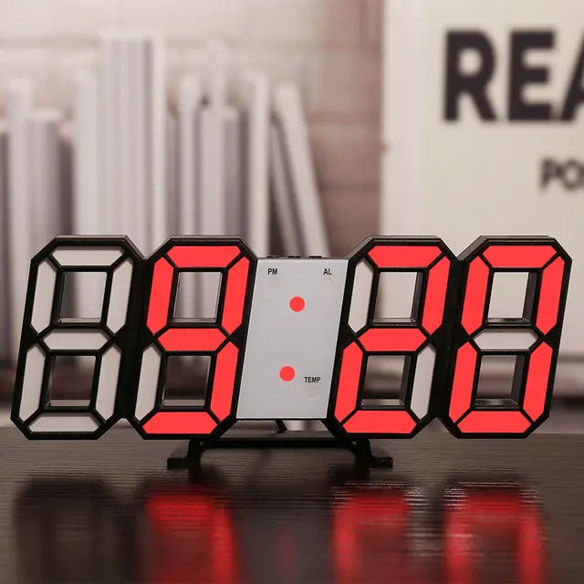 Digital Desk Clock With Temperature