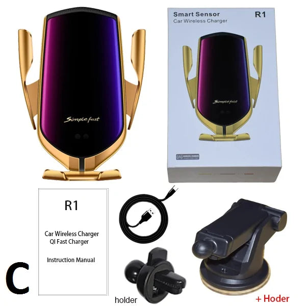 Silicone Pad Wireless Fast Car Charger