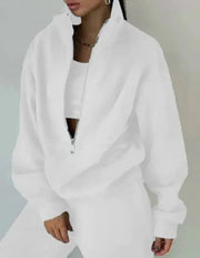 Fleece Sweater Casual Set Frugal Finds Galore