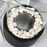 Glass Alcohol Fireplace Table Lamp Frugal Finds Galore