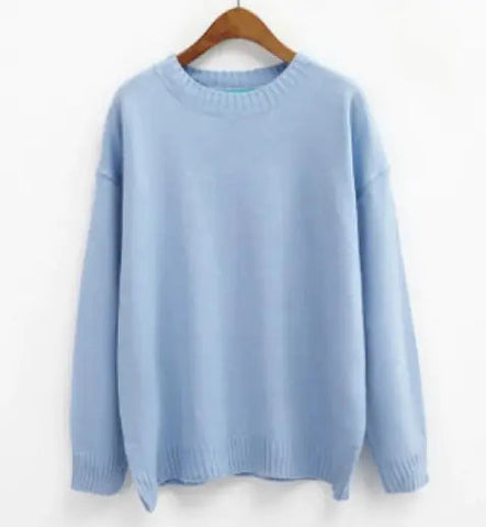 Candy Colors Pullover Sweater Frugal Finds Galore
