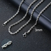 Unisex Cuban Chain Necklace Frugal Finds Galore