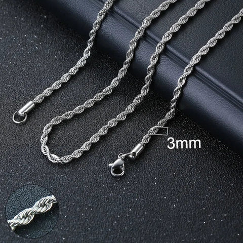 Unisex Cuban Chain Necklace Frugal Finds Galore