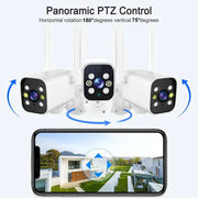 1080p Wifi PTZ Outdoor Security Camera with AI Detection Frugal Finds Galore