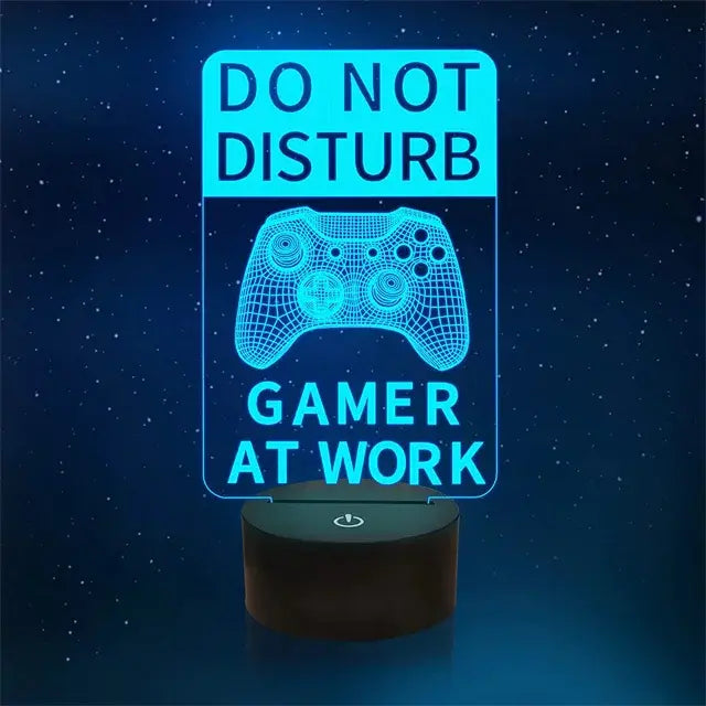 3D LED Gaming Lamp