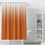 Gradual Color Shower Curtain Set with 12 Hooks Frugal Finds Galore