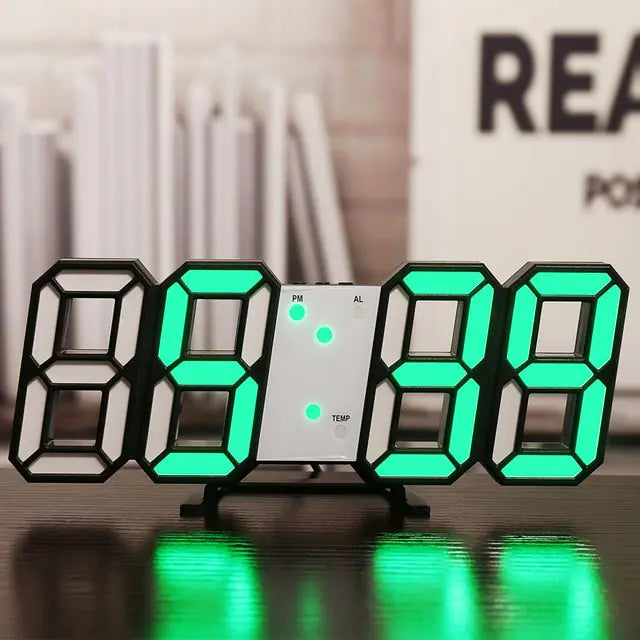 Digital Desk Clock With Temperature