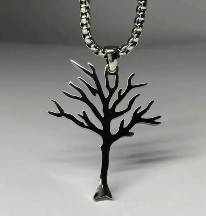 Personalized High-grade Stainless Steel Lucky Tree Necklace