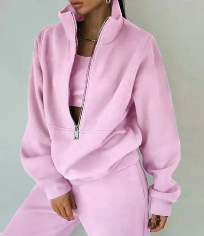 Fleece Sweater Casual Set Frugal Finds Galore