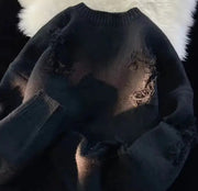 Autumn And Winter Ripped Sweater Frugal Finds Galore