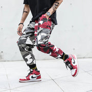 Men's Camo Cargo Joggers - Hip Hop Streetwear Pants Frugal Finds Galore