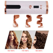 Cordless Auto Rotating Ceramic Hair Curler Frugal Finds Galore